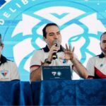 Marcelo Paz (ao centro), presidente do Fortaleza, defende adesão à SAF (Foto: Igor Mendes/Fortaleza)