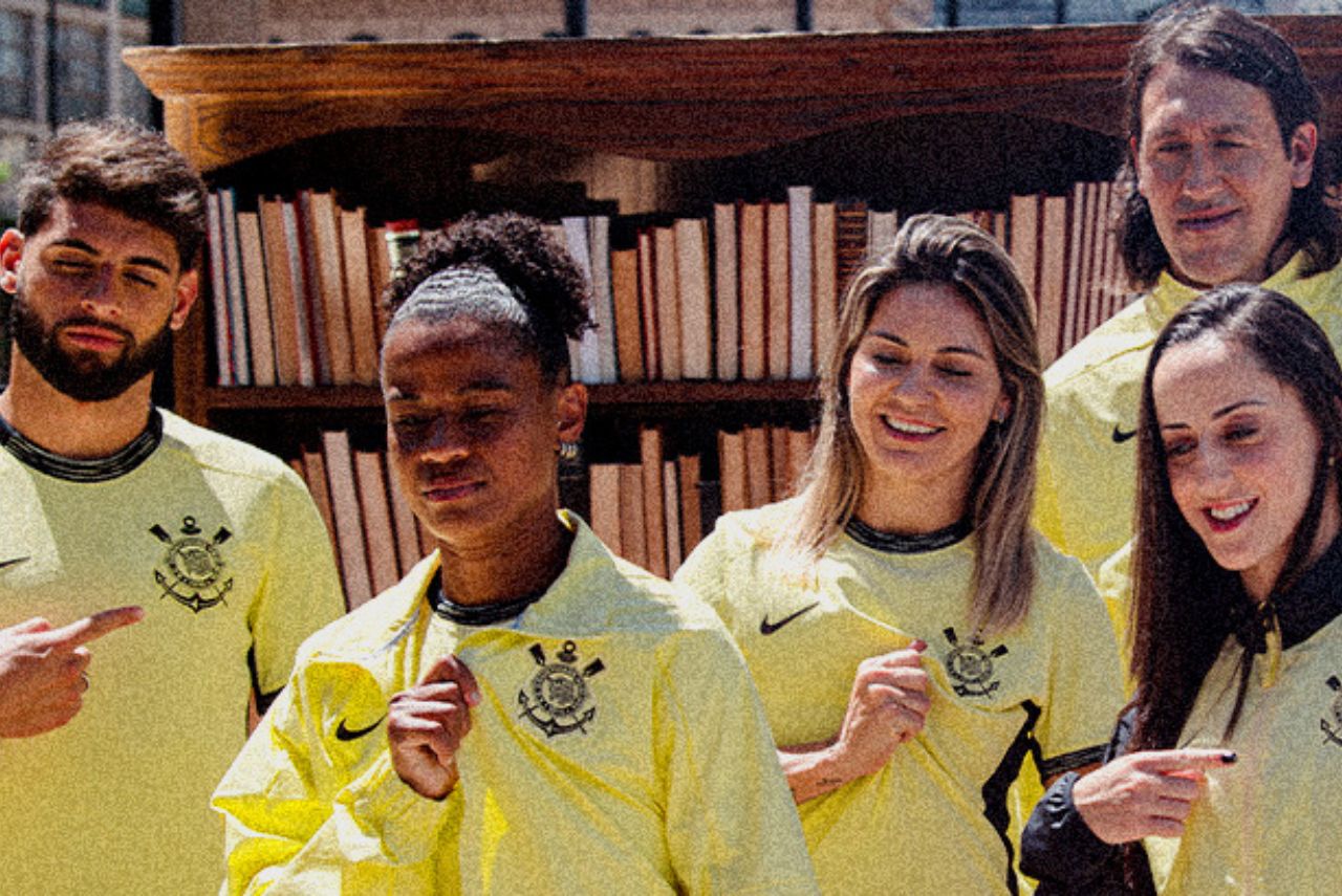 Gaviões da Fiel criticou cores do novo uniforme do Corinthians (Foto: Nike/Divulgação)