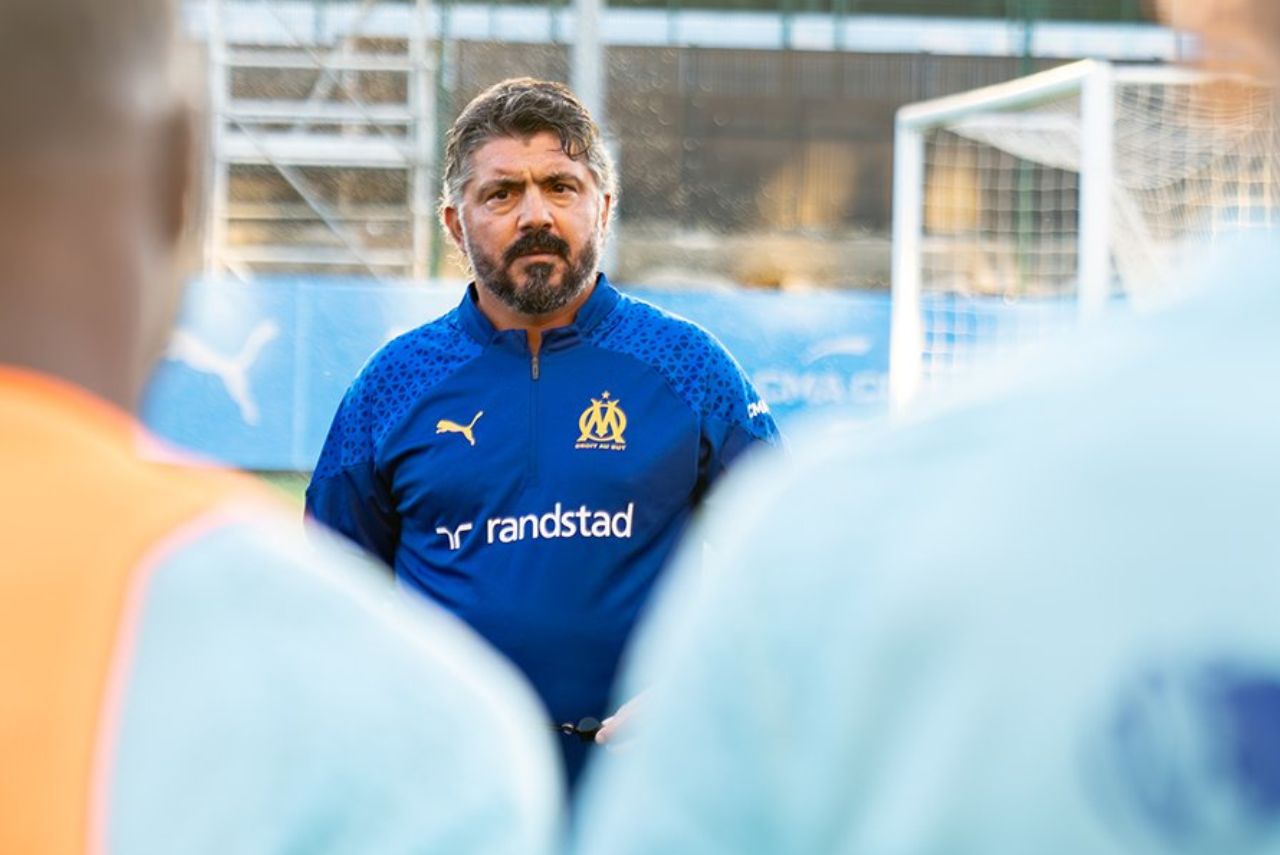 Gattuso terá primeiro desafio à frente do Olympique de Marselha (Foto: OM/Divulgação)
