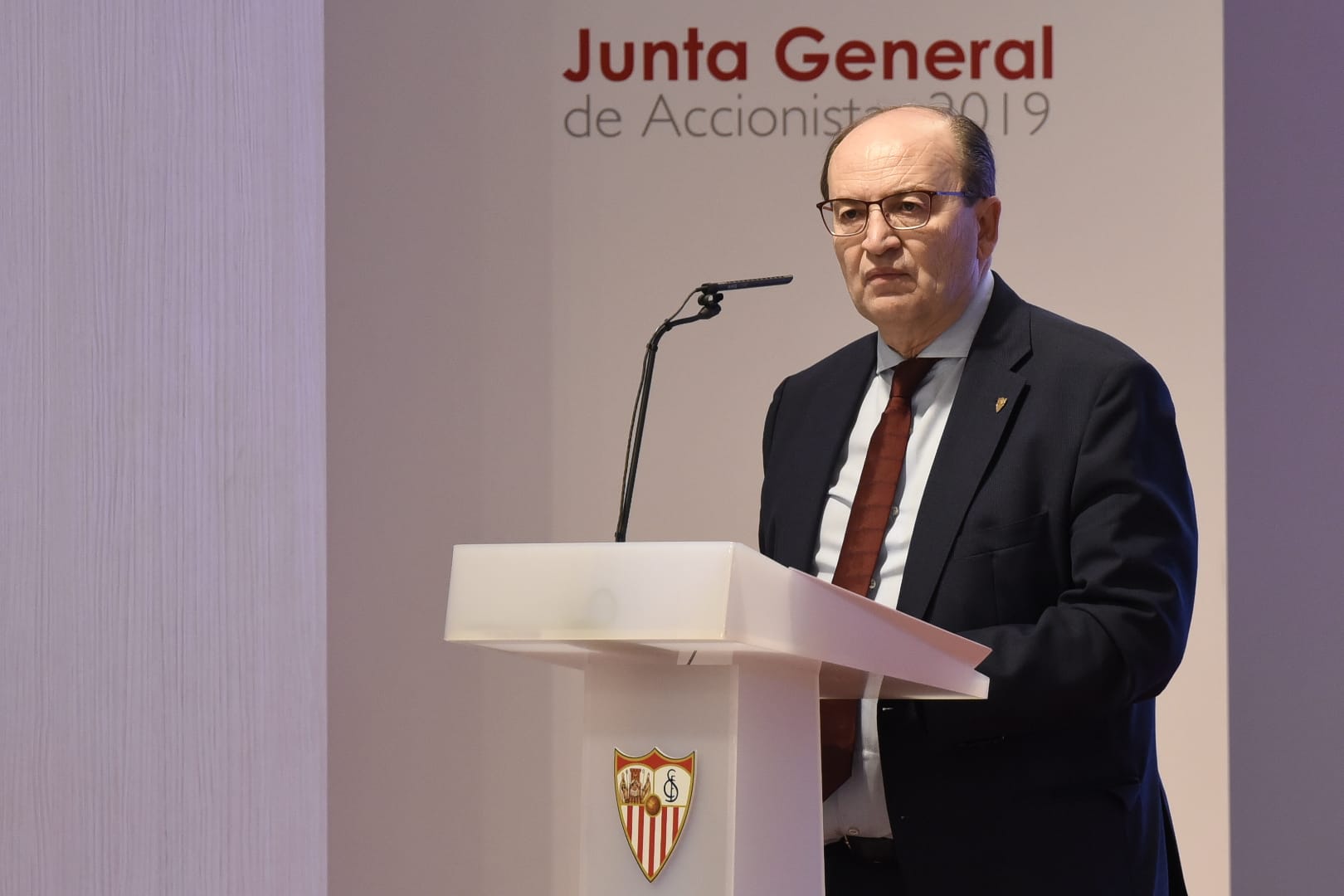 Presidente do Sevilla, José Castro Carmona (Foto: Sevilla FC/Divulgação)