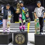 Rayssa Leal foi campeão da Liga Mundial de Skate Street 2022 (Foto: Paulo Macedo/SLS)
