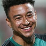 Lingard em treinamento com o time de Gerrard na Arábia Saudita