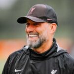 Klopp durante treino do Liverpool