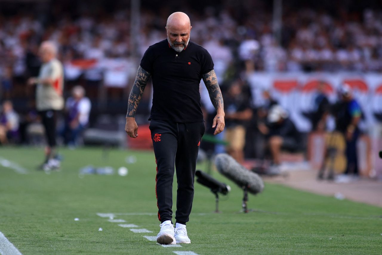 Sampaoli, técnico do Flamengo
