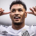 Marcos Leonardo marcou dois para o Santos (Foto: Santos FC/Twitter)
