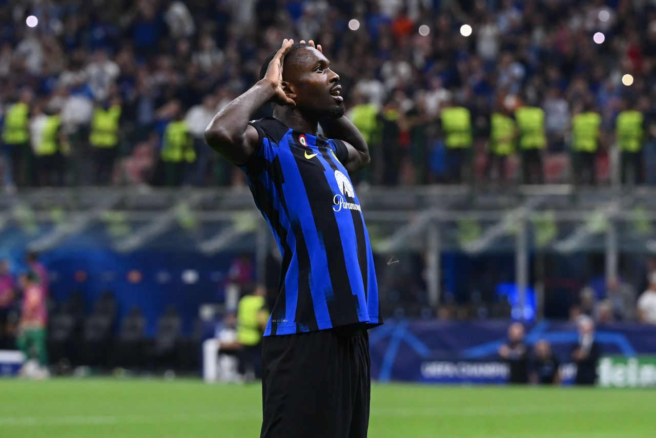 Thuram chegou ao terceiro gol pela Inter de Milão na temporada