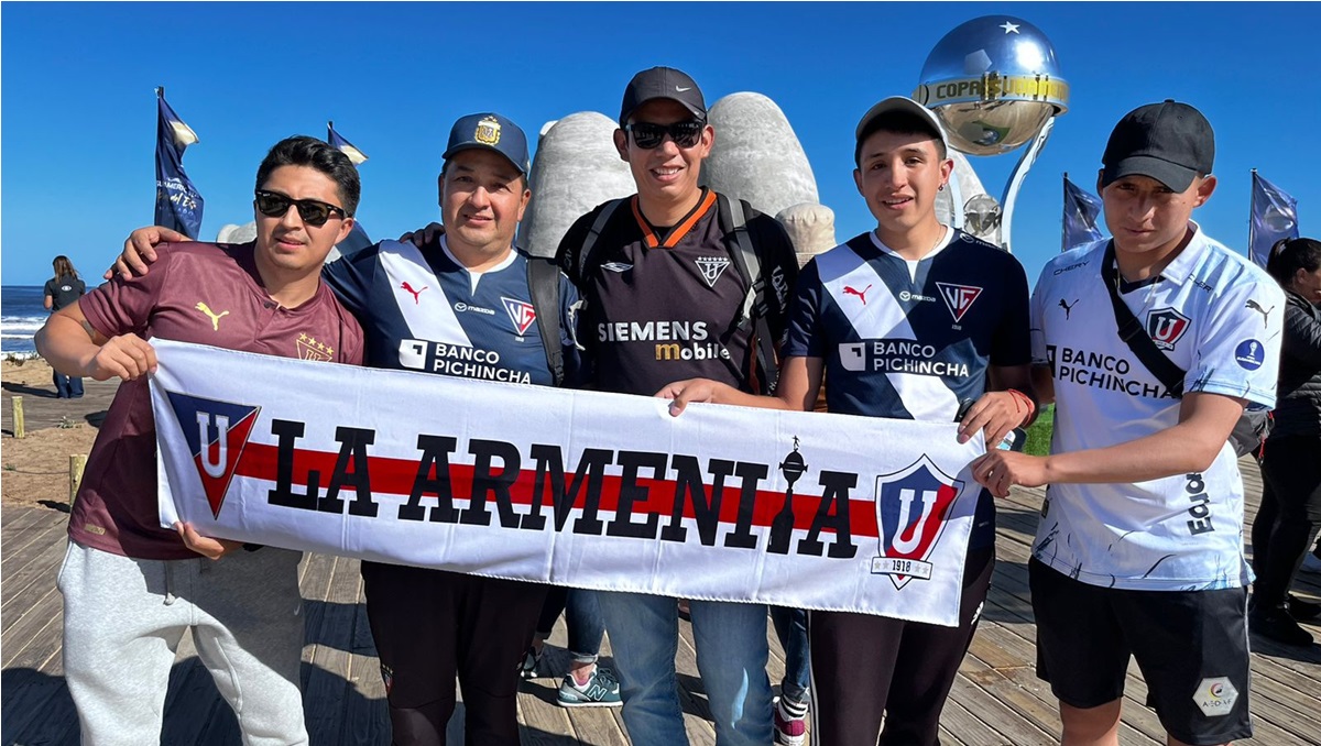 Torcida da LDU - Final - Sul-Americana