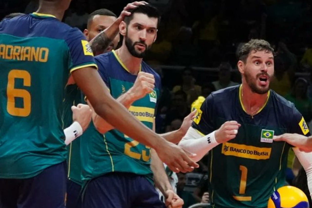 Brasil x Ucrania, Pré-Olímpico de vôlei