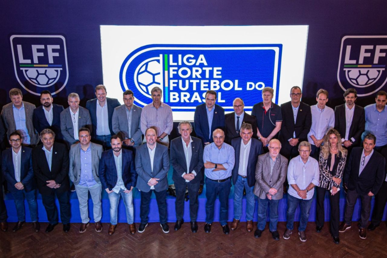 Representantes da Liga Forte do Futebol (Foto: Marcelo Gonçalves/Fluminense)