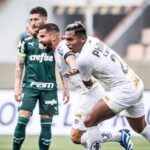 Rincón comemora primeiro gol do Santos no jogo