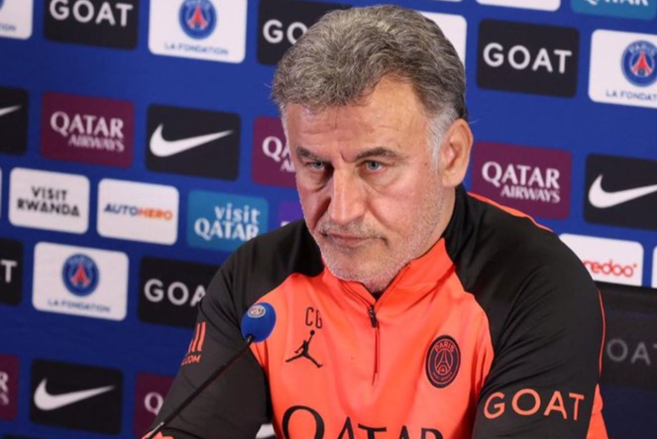Christophe Galtier nos tempos de PSG