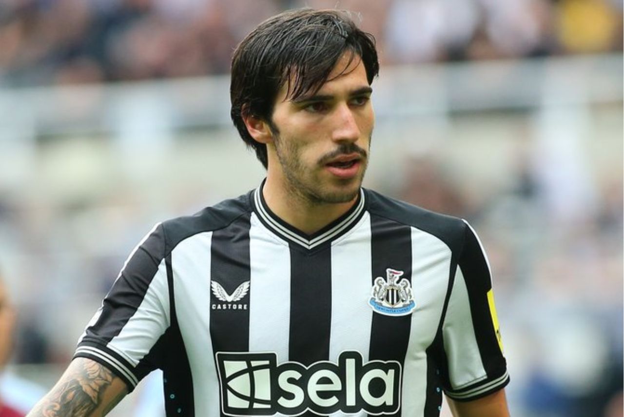 Sandro Tonali tem chances de jogar no sábado Foto: Reprodução/NUFC