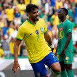 Paquetá em amistoso da Seleção contra Senegal
