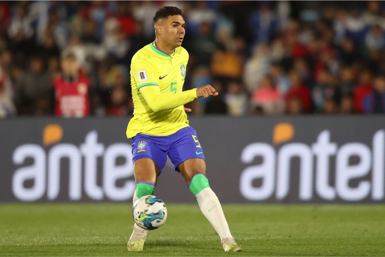 Casemiro atuou na derrota para o Uruguai