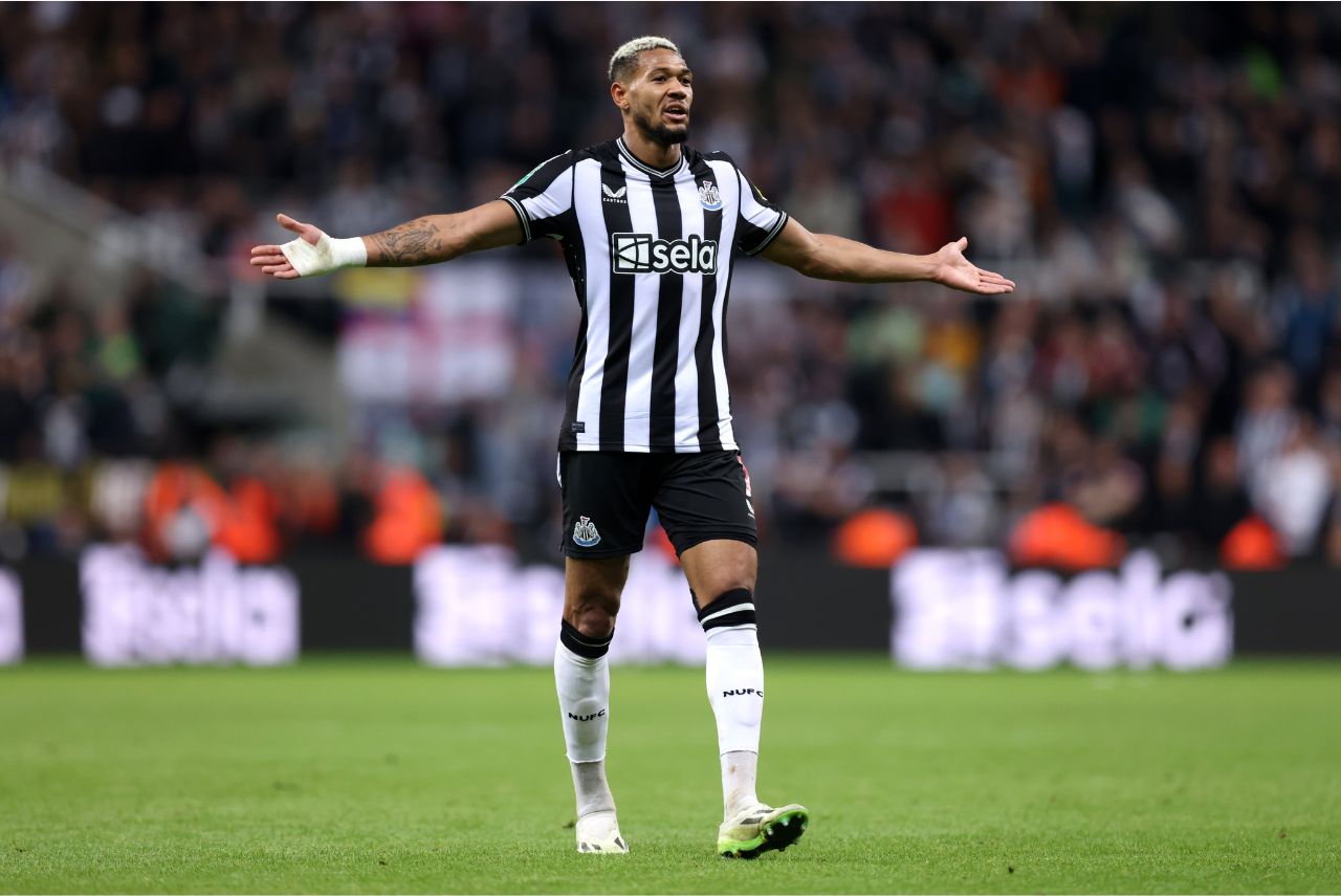 Joelinton se lesionou na vitória do Newcastle contra o Burnley