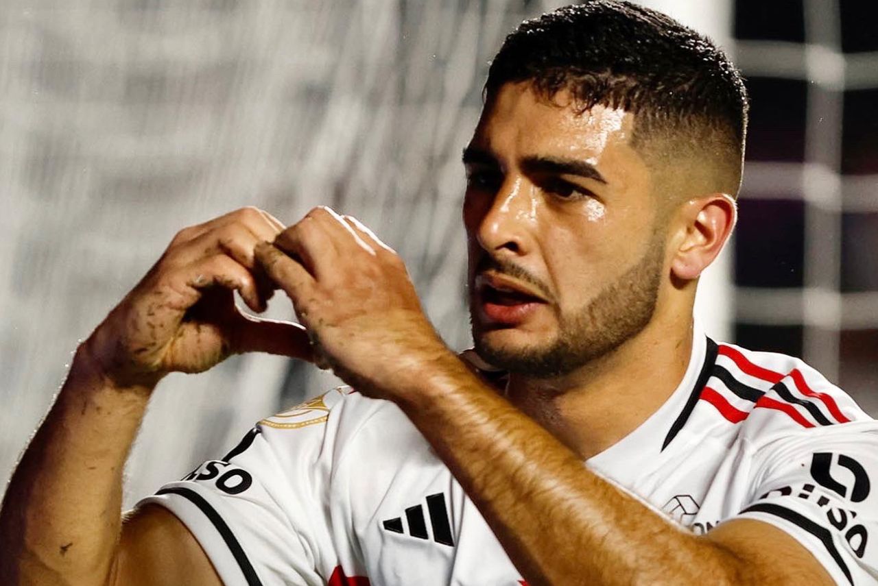 Michel Araujo abriu o placar para o São Paulo