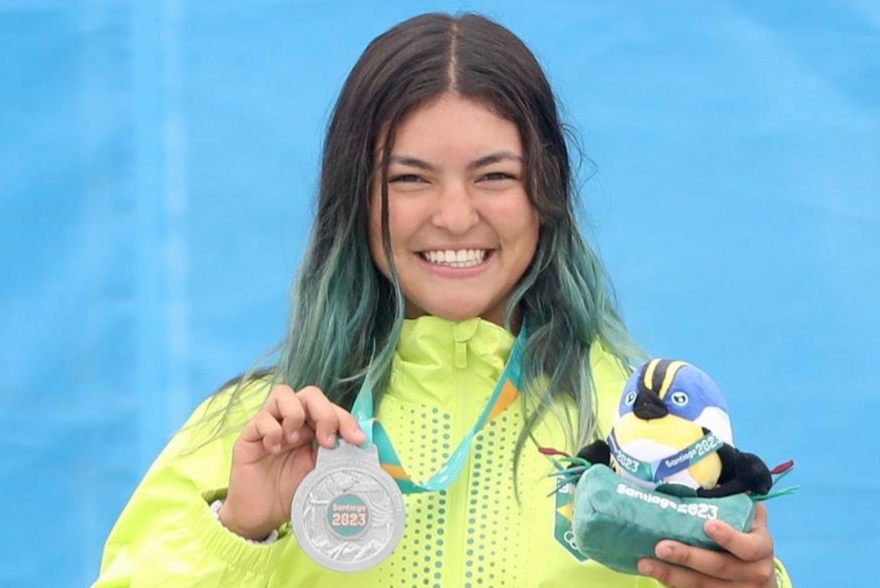 Raicca Ventura com mais uma medalha brasileira