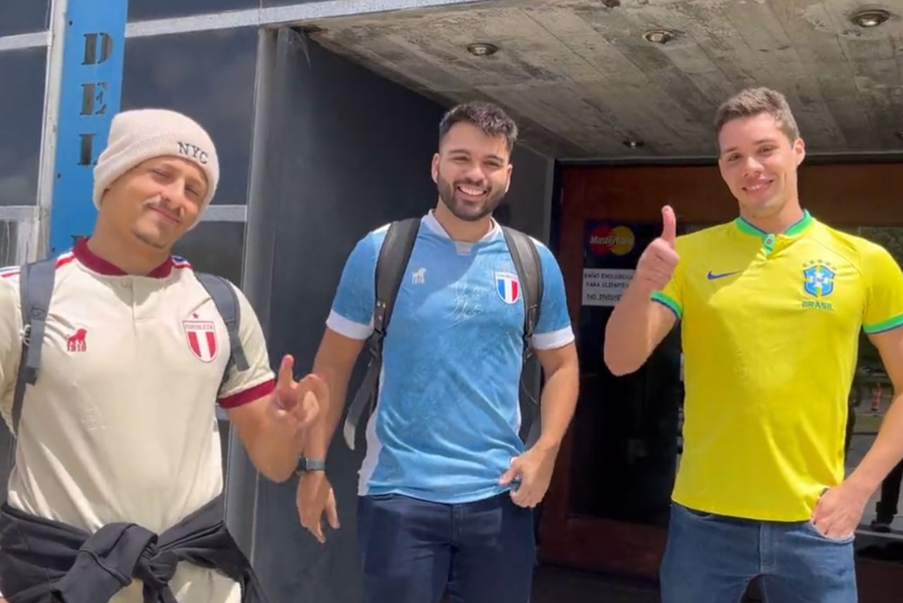 Torcedores do Fortaleza já estão no Uruguai