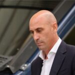 Luis Rubiales durante as investigações.