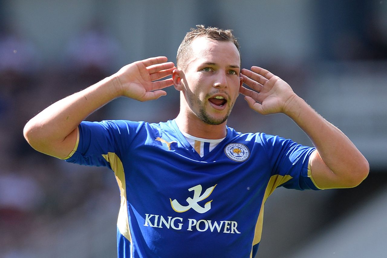 Drinkwater em ação pelo Leicester