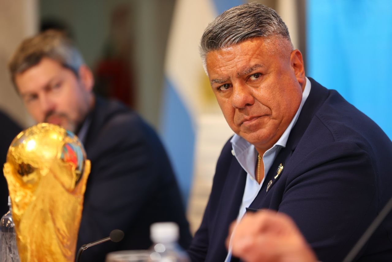 Claudio Tapia, presidente da Federação da Argentina