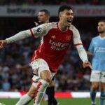 Martinelli em Arsenal 1 x 0 City