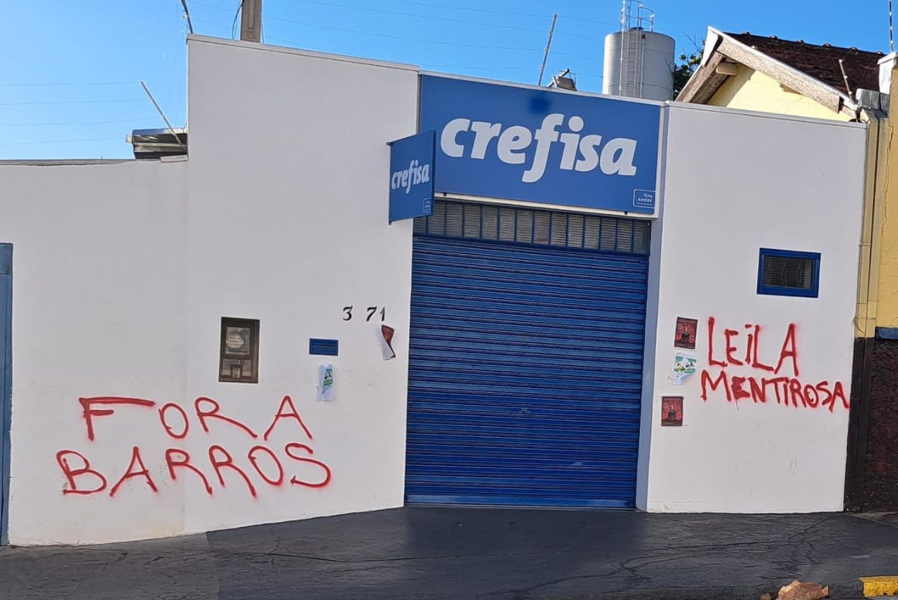 Fachada de uma unidade da patrocinadora do Palmeiras