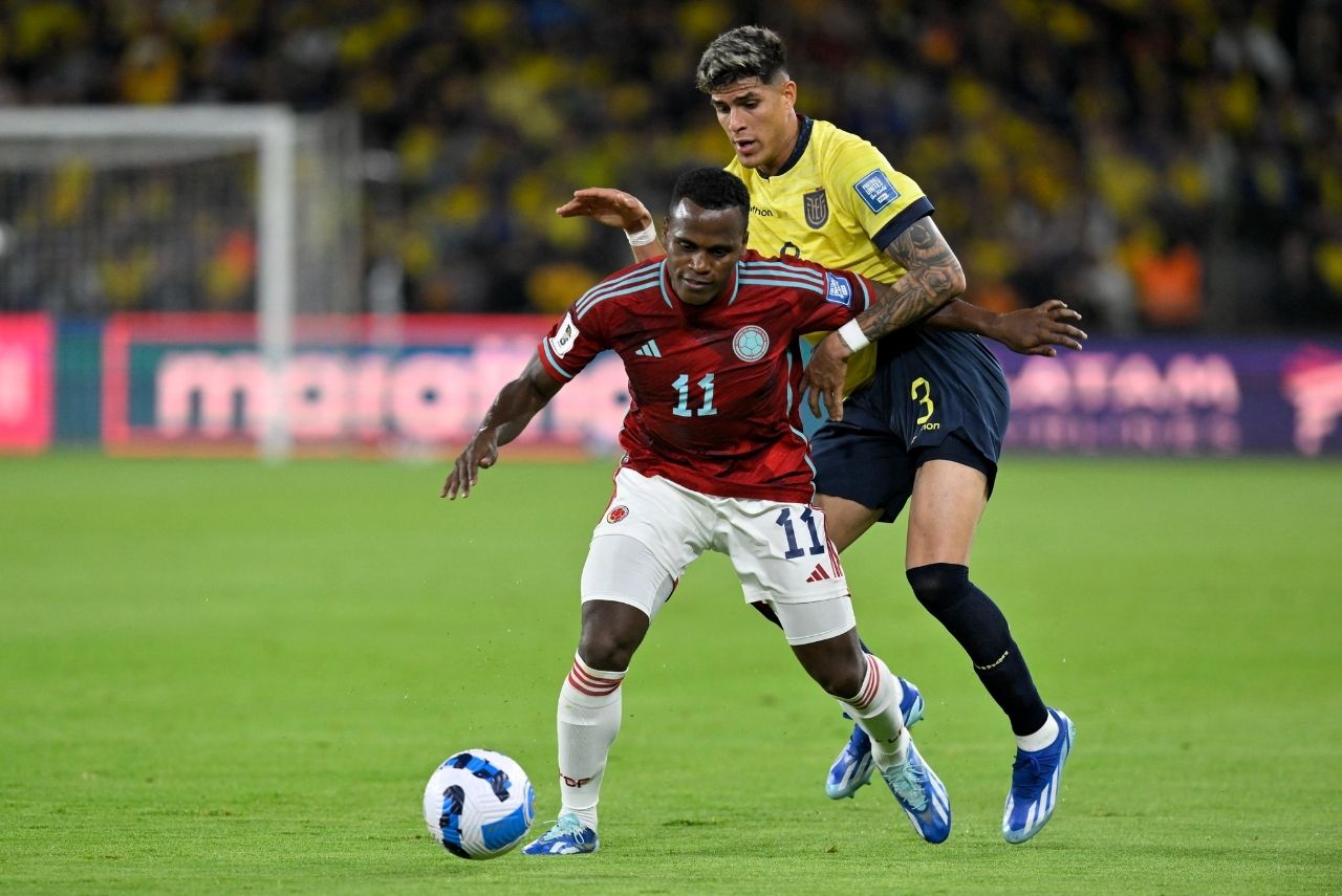 Equador x Colômbia, Eliminatórias