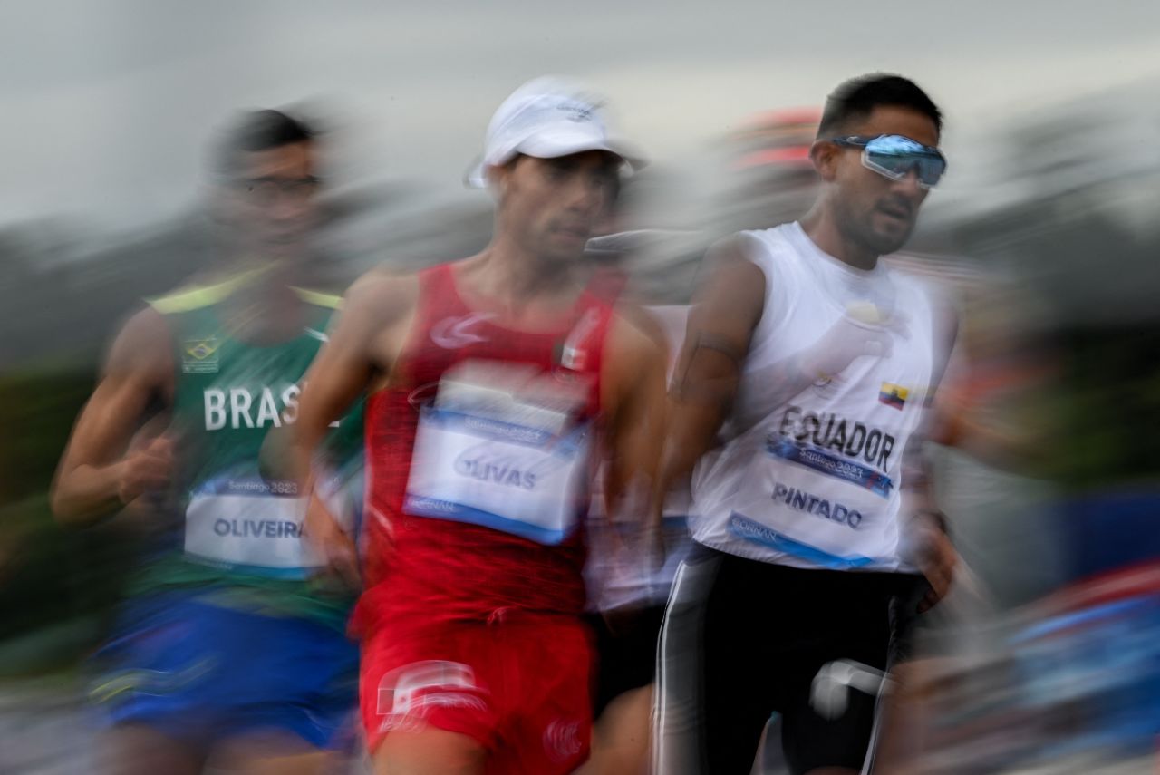 Caio Bonfim é prata na marcha atlética no Pan-Americano no Chile 2023