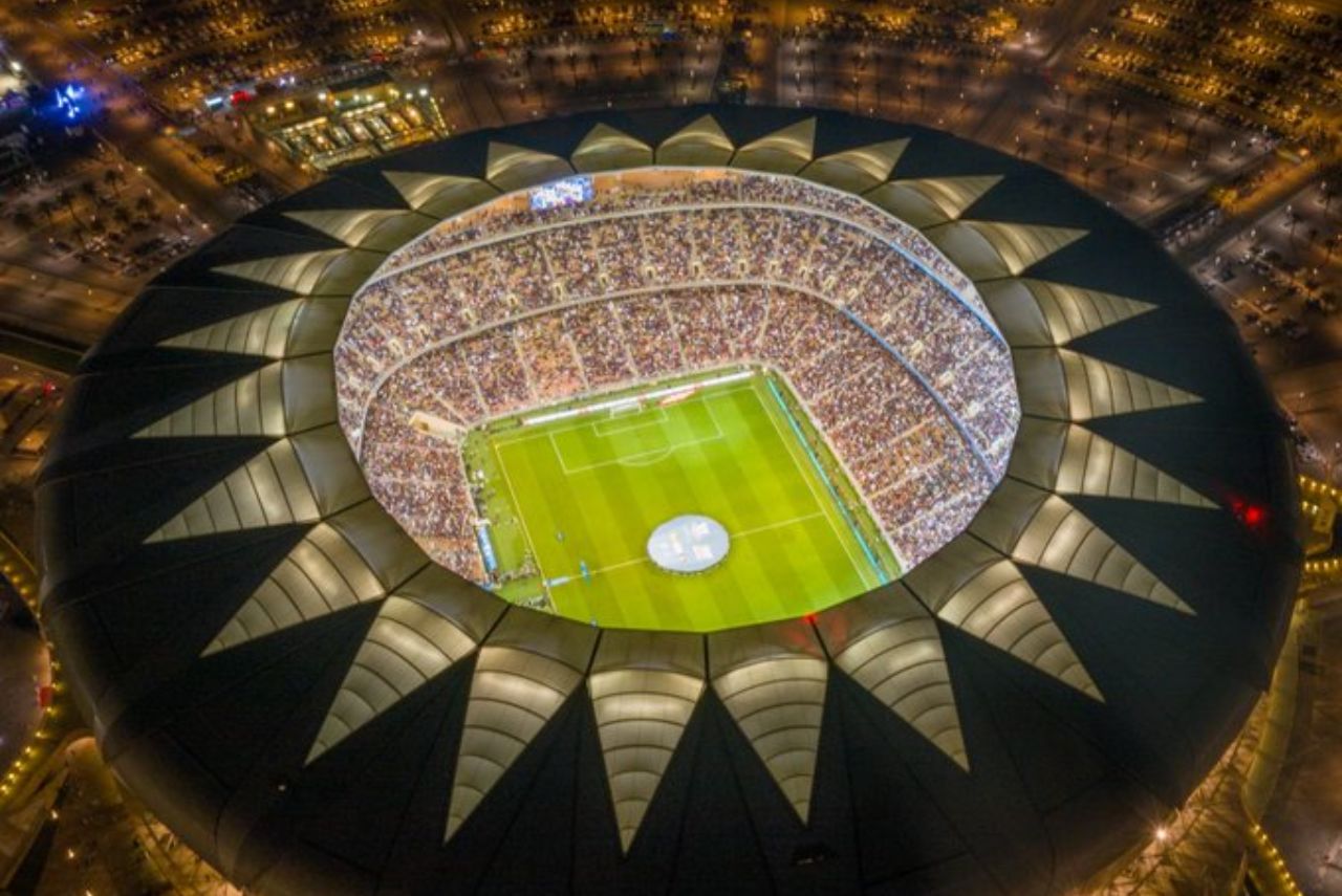 Estádio Rei Abdullah, na Arábia Saudita
