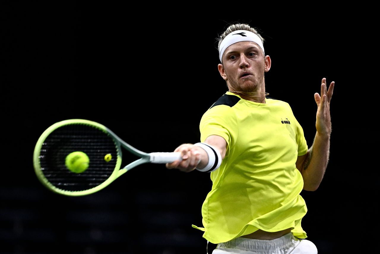 Alejandro Davidovich venceu em estreia no Masters 1000 (Foto: Julien de Rosa/AFP)