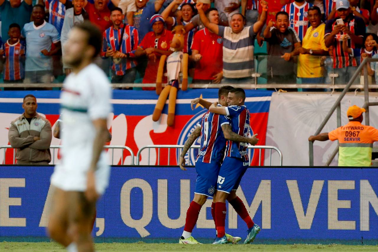 Bahia vence o Fluminense