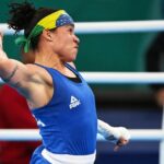 Beatriz Ferreira conquistou o ouro no Pan 2023 (Foto: Raul Arboleda/AFP)