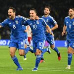 Bonaventura (8) e Berardi (11) marcaram três dos quatro gols da vitória da Itália sobre Malta (Foto: Azzurri/Twitter)