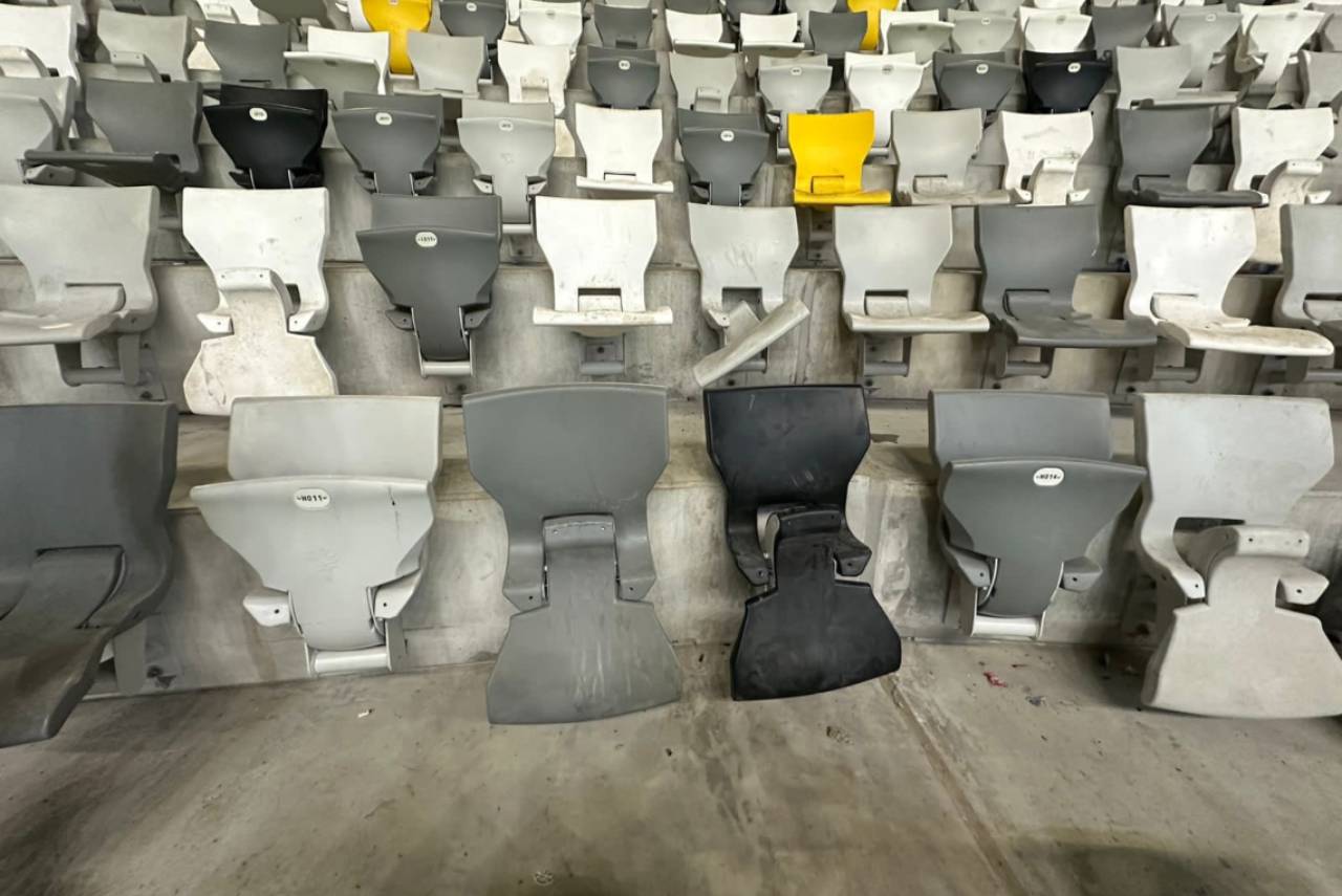 Cruzeiro foi acusado de quebrar cadeiras