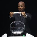Didier Drogba participou do sorteio da Copa Africana de Nações 2024 (Foto: CAF/Divulgação)