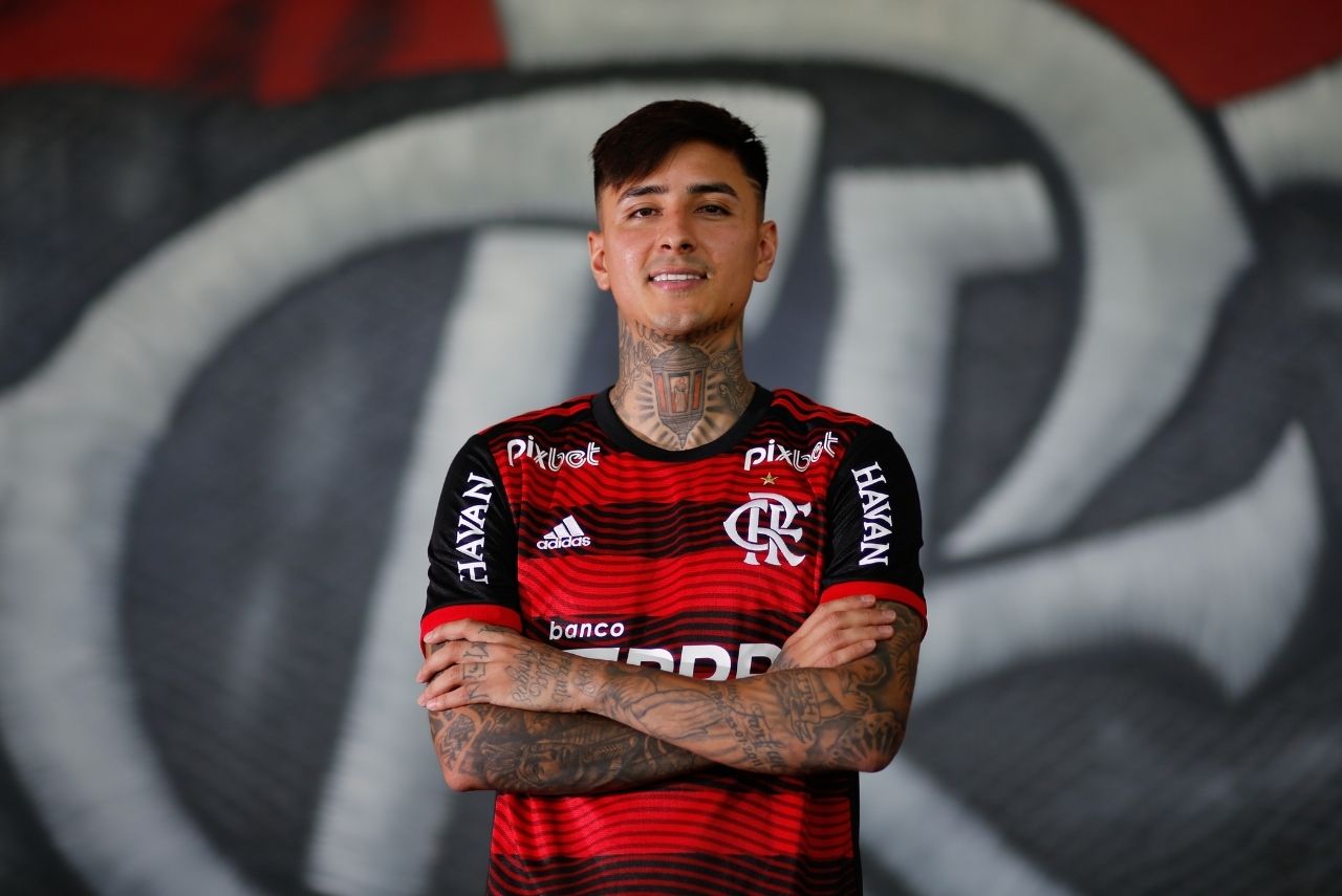 Erick Pulgar já está à disposição do técnico Tite (Foto: Gilvan de Souza/Flamengo)
