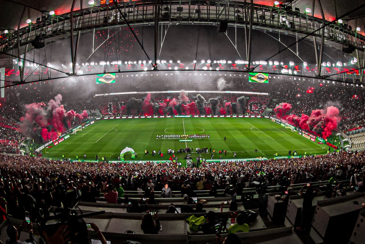 CBF vai intermediar solicitação do Flamengo junto à Conmebol (Foto: Paula Reis/Flamengo)