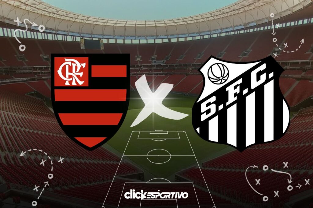 Flamengo x Santos - Série A 2023