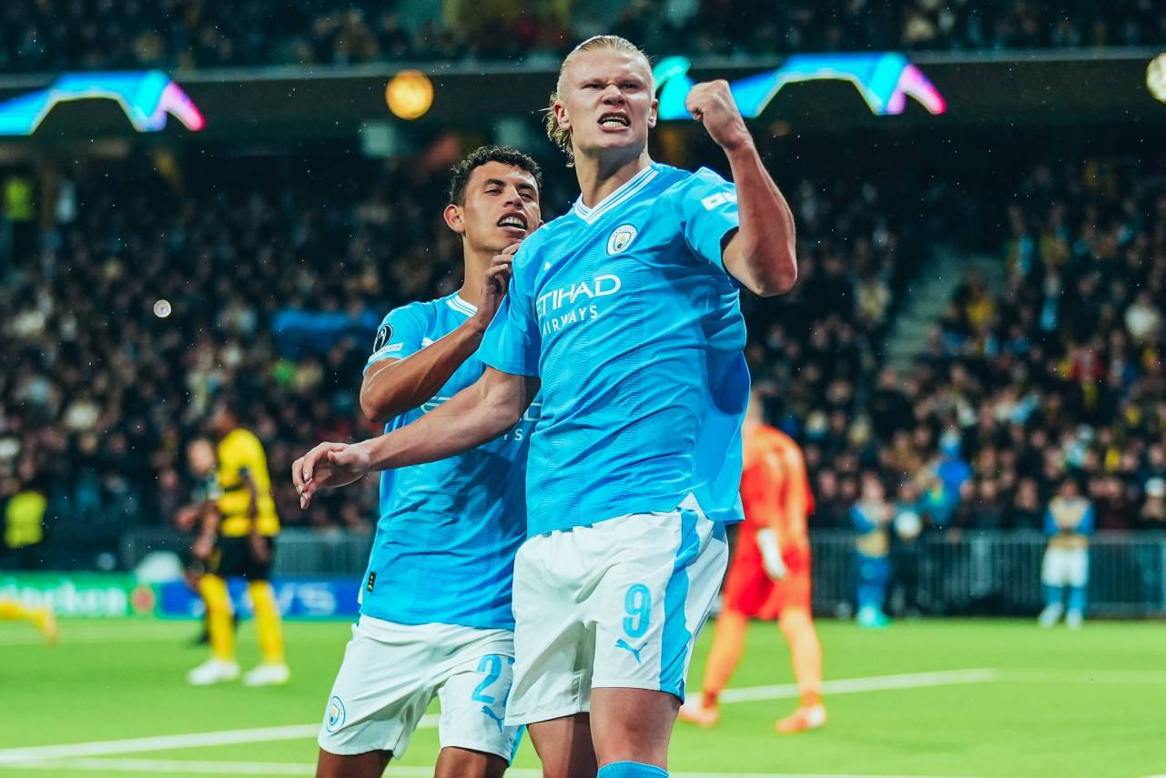 Manchester City venceu o Young Boys