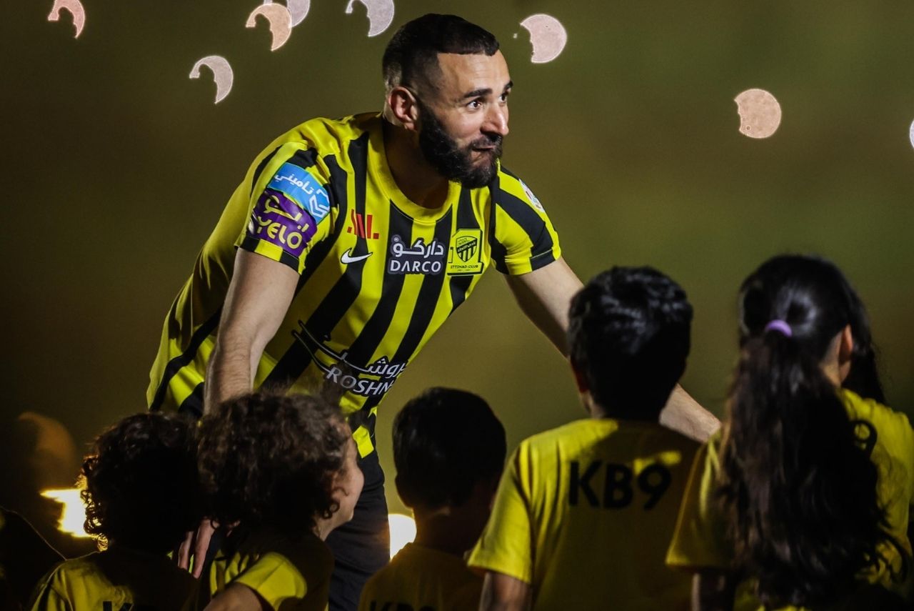 Benzema se pronunciou em defesa da população da Faixa de Gaza (Foto: Al-Ittihad/Divulgação)