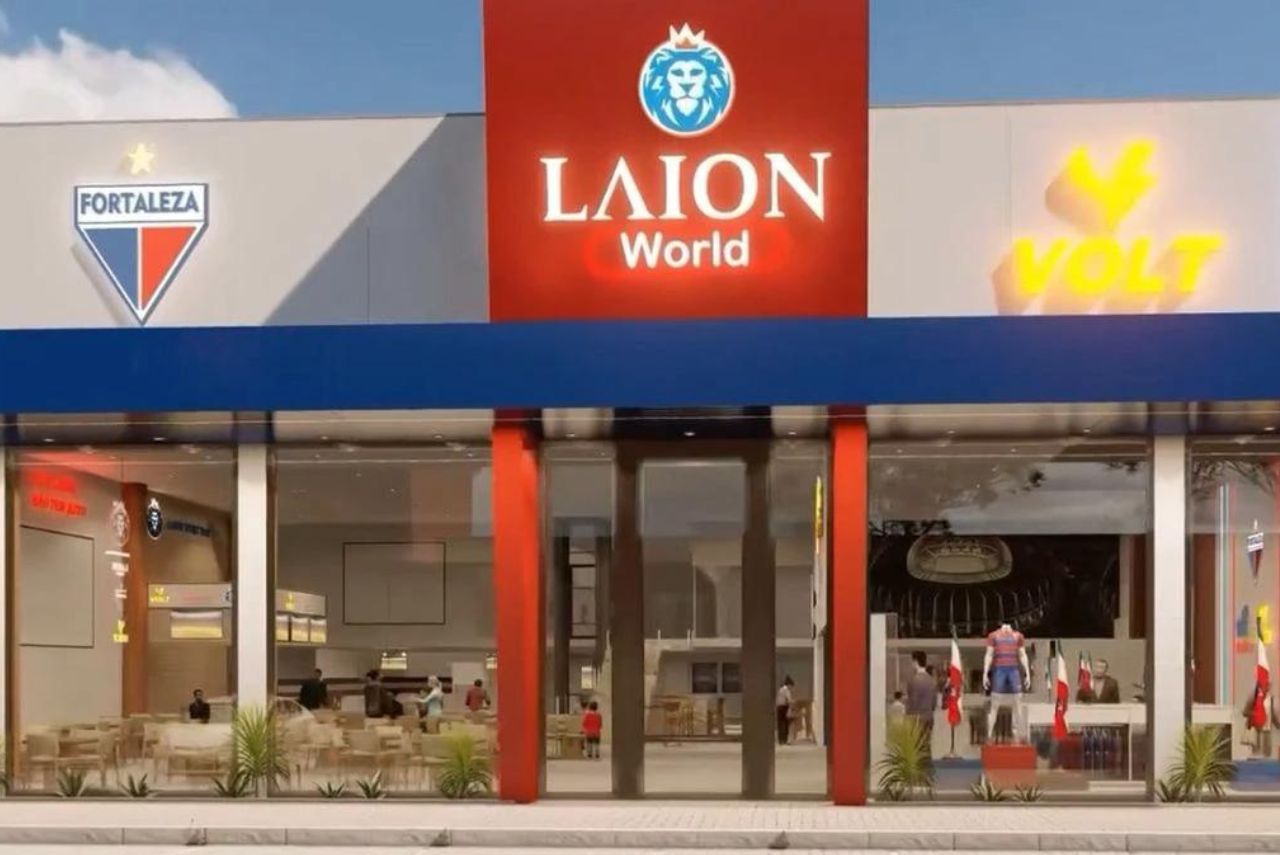 Laion World será a maior loja do futebol nordestino (Foto: Fortaleza EC/Divulgação)