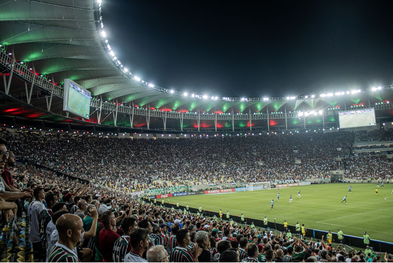 Ingressos esgotados no setor para acompanhar a final da Libertadores 2023 (Foto: Marina Garcia/Fluminense)