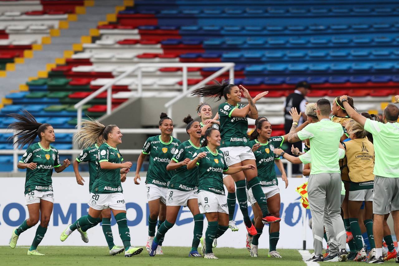Palmeiras vai à fina da Libertadores Foto: Reprodução/Twitter