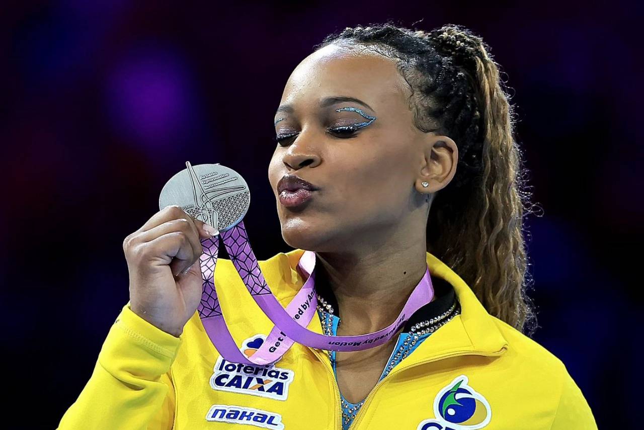 Rebeca Andrade fará a sua estreia nos jogos Pan-Americanos Foto: Ricardo Bufolin/CBG