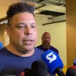 Ronaldo concedeu entrevista após a derrota do Cruzeiro para o Flamengo (Foto: TV Globo/Reprodução)
