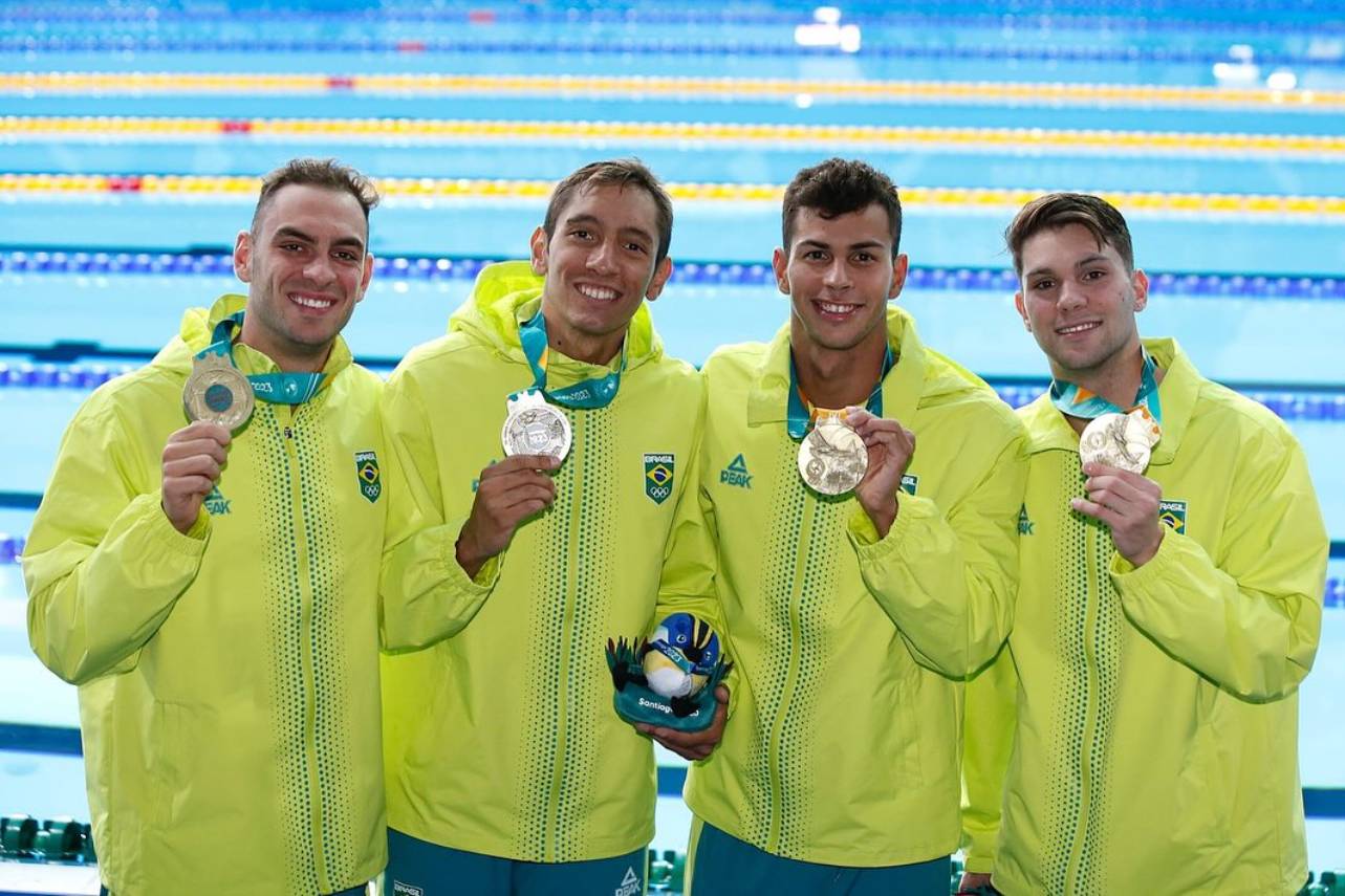 Time do Brasil que ficou com o ouro