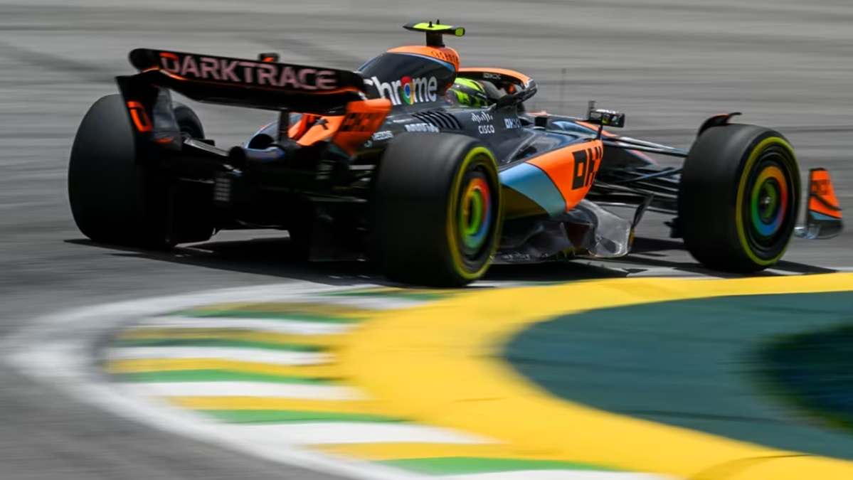 Lando Norris (McLaren) conquista 'pole' da corrida sprint do GP do Brasil
