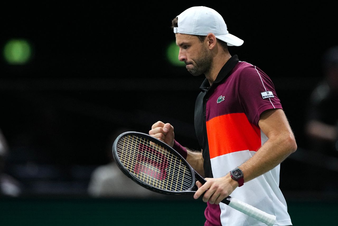 Dimitrov venceu Hurkacz em Paris