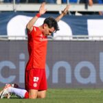 Maurício marcou o primeiro gol do Internacional